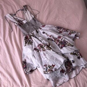 Free people dress smocked waist